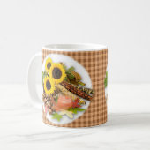 Herbstflorale Erweiterung Kaffeetasse (Vorderseite Links)