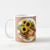 Herbstflorale Erweiterung Kaffeetasse (Links)