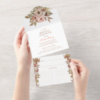 Herbstflorale Herbst Brautparty und Rezept