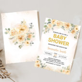 Herbstflorale Herbstdusche Einladung