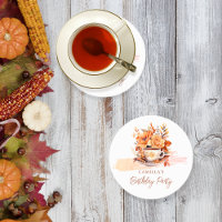 Herbstflorale Hütte Core Teacup Geburtstags-Tee-Pa
