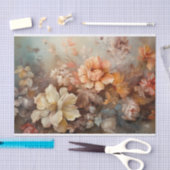 Herbstfloraler Erntedank Halloween Seidenpapier (Handwerk)