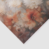 Herbstfloraler Erntedank Halloween Seidenpapier (Ausschnitt)