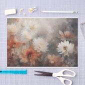 Herbstfloraler Erntedank Halloween Seidenpapier (Handwerk)