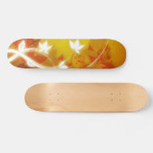 Herbstfloralskateboard Skateboard (Horizontal)