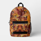 Herbstflug im Herbst Bedruckter Rucksack (Vorderseite)