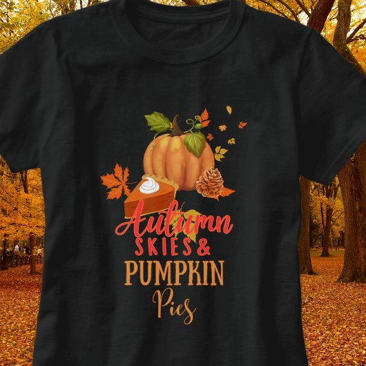 Herbstflüge und Pumpkinseln T-Shirt