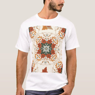 Herbstflüster: Bläsergeometrische Mischung T-Shirt