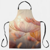 "Herbstflüster: Eine Makrosymphonie von Petalen" Schürze (Vorderseite)