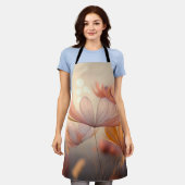 "Herbstflüster: Eine Makrosymphonie von Petalen" Schürze (Getragen)