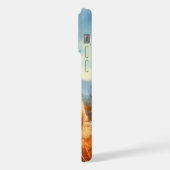 Herbstflüster: Eine Wasserfarbenserenade iPhone Hülle (Linke Seite)