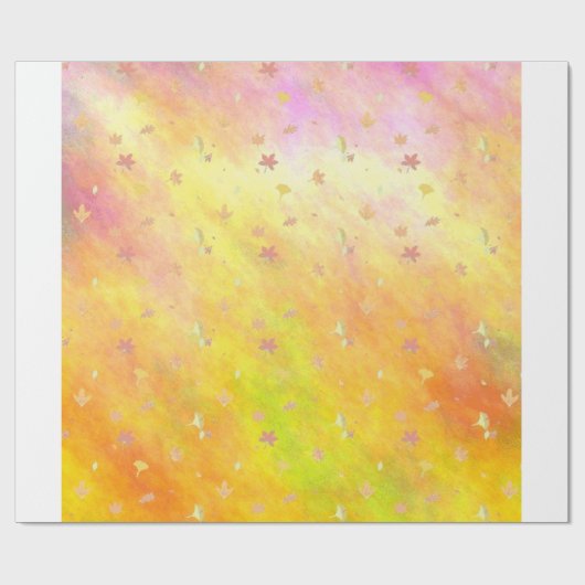 Herbstflüster Geschenkpapier (Flach)