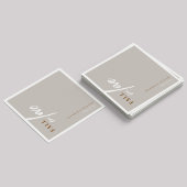 Herbstflüstern: Moderne Script Typografy Wedding Serviette