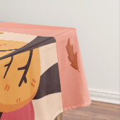 HerbstFOX Happy Fall Ya'll Personalisierte DECOR Tischdecke (Beispiel)