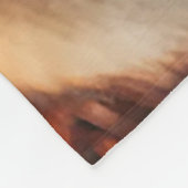 Herbstfox in ästhetischer und Niedlicher Waldschmi Fleecedecke (Ecke)