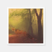 Herbstfox Paper Napkin Serviette (Vorderseite)