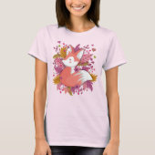 Herbstfox und Berries T-Shirt (Vorderseite)