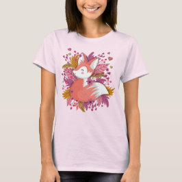 Herbstfox und Berries T-Shirt