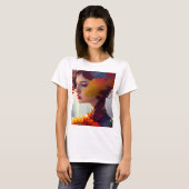 Herbstfrau aktiv T-Shirt (Vorne ganz)