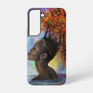 Herbstfrau Samsung Galaxy Hülle