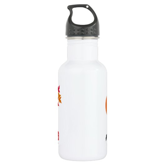 Herbstfreiheitsflasche Trinkflasche (Rückseite)