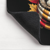 Herbstfrett Herbstlaub Gemütliche Saisonale Stimmu Mousepad (Ecke)