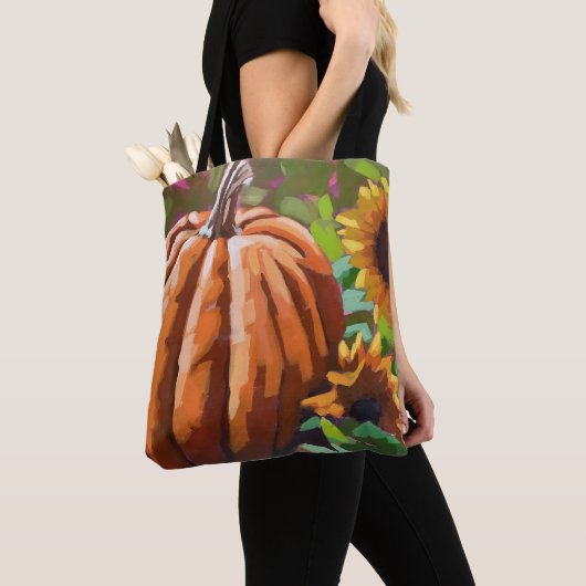 Herbstfreude doppelseitige Tasche. Originelle Kuns Tasche (Von Nahem)