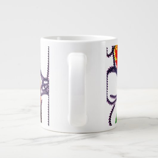 Herbstfreude Jumbo-Tasse (Rückseite)