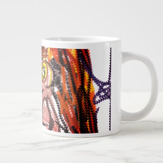 Herbstfreude Jumbo-Tasse (Rechts)