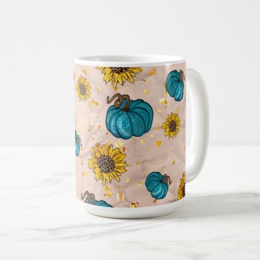 Herbstfreude Kaffeetasse (VorderseiteRechts)