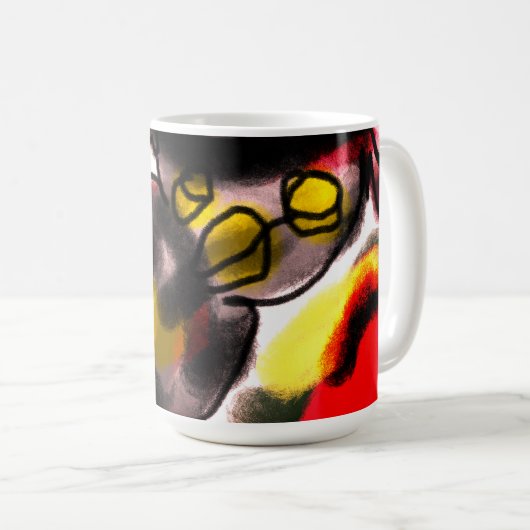 Herbstfreude Kaffeetasse (VorderseiteRechts)