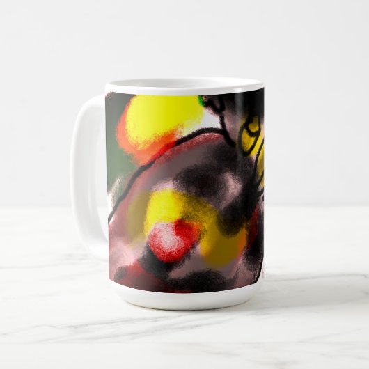 Herbstfreude Kaffeetasse (Vorderseite Links)