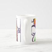 Herbstfreude Porzellantasse (Rückseite)