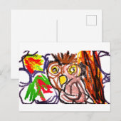 Herbstfreude Postkarte (Vorne/Hinten)