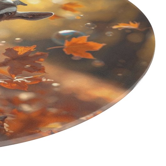 Herbstfreude Schneidebrett (Ecke)