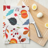 Herbstfreuden Geschirrtuch (Viertel Falte)