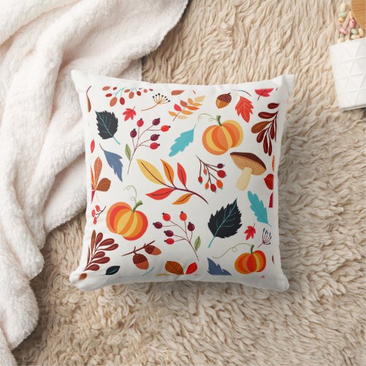 Herbstfreuden Kissen (Decke)