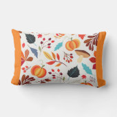 Herbstfreuden Kissen Für Draußen (Rückseite)