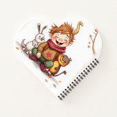 „Herbstfreunde – Ein Tag voller Lachen“ Notizblock (Rückseite)