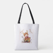 „Herbstfreunde – Ein Tag voller Lachen“ Tasche (Rückseite)