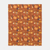 Herbstfreunde Fleecedecke (Vorderseite)