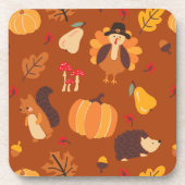 Herbstfreunde Getränkeuntersetzer (Vorderseite)