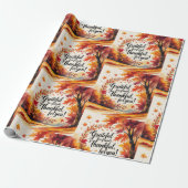 Herbstfreundschaft Geschenkpapier (Ungerollt)