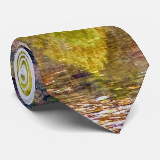 Herbstfriedlichkeit Krawatte (Gerollt)