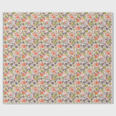 Herbstfrucht dekorative Fliesen Design. Geschenkpapier (Flach)