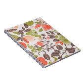 Herbstfrucht dekorative Fliesen Design. Notizblock (Rechte Seite)