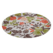 Herbstfrucht dekorative Fliesen Design. Schneidebrett (Ecke)