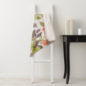 Herbstfrucht dekorative Fliesen Design. Sherpadecke (Beispiel)