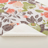 Herbstfrucht dekorative Fliesen Design. Sherpadecke (3/4)