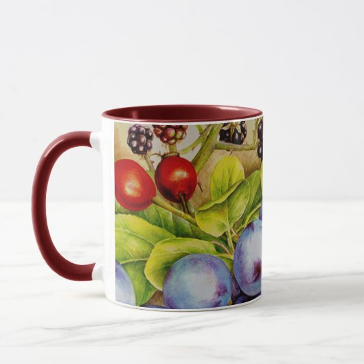 Herbstfrucht-Tasse Tasse (Links)